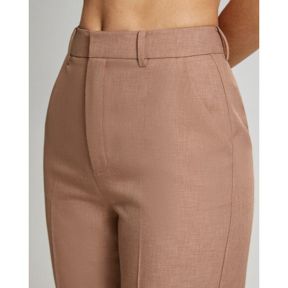 Commense High Waisted Cropped Skinny Straight Leg Trousers XS - Picture 3 of 7